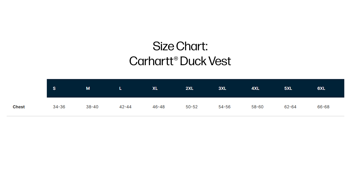 Carhartt Duck Vest