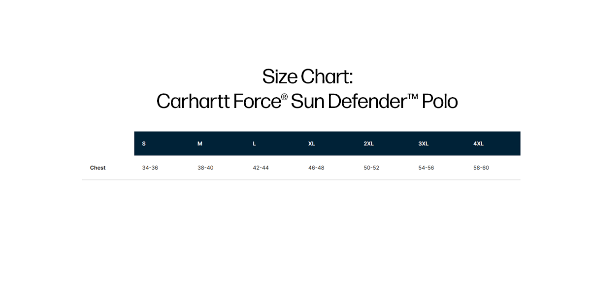 Carhartt Force Sun Defender Polo