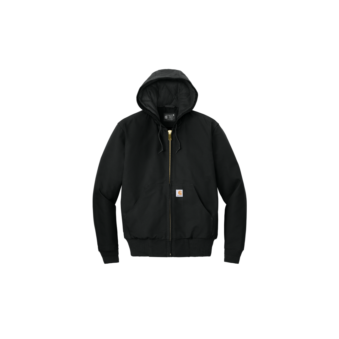 Carhartt Quilted-Flannel-Lined Duck Active Jacket