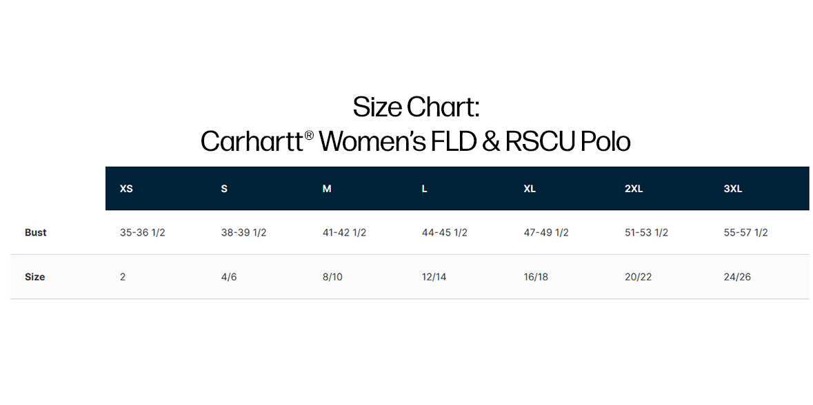 Carhartt Women’s FLD & RSCU Polo