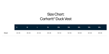 Carhartt Duck Vest