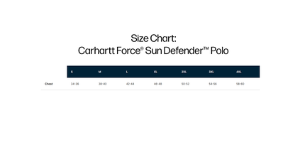 Carhartt Force Sun Defender Polo