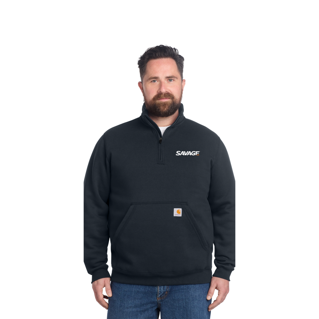 Carhartt Midweight 1/4-Zip Mock Neck Sweatshirt