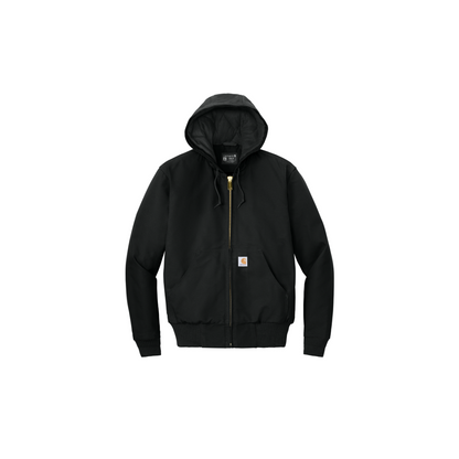 Carhartt Quilted-Flannel-Lined Duck Active Jacket