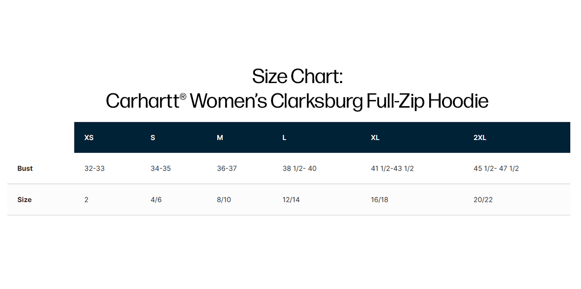 Carhartt Women’s Clarksburg Full-Zip Hoodie