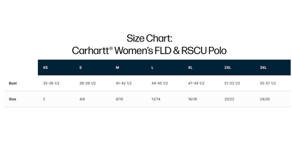 Carhartt Women’s FLD & RSCU Polo