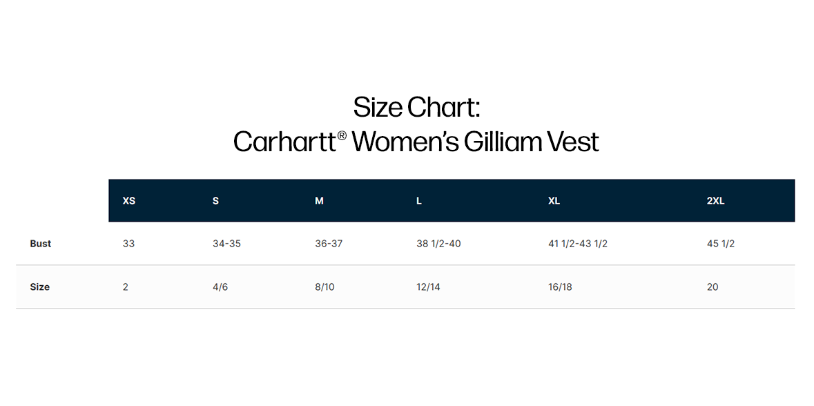 Carhartt Women’s Gilliam Vest