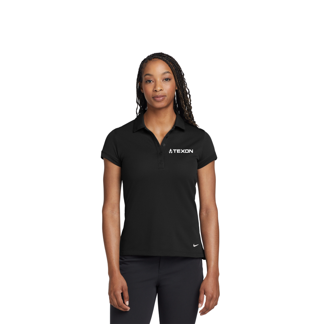 Nike Women's Dri-FIT Solid Icon Pique Modern Fit Polo