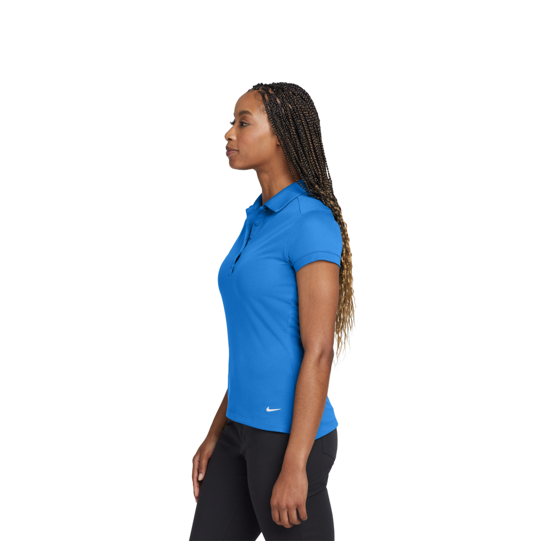 Nike Women's Dri-FIT Solid Icon Pique Modern Fit Polo