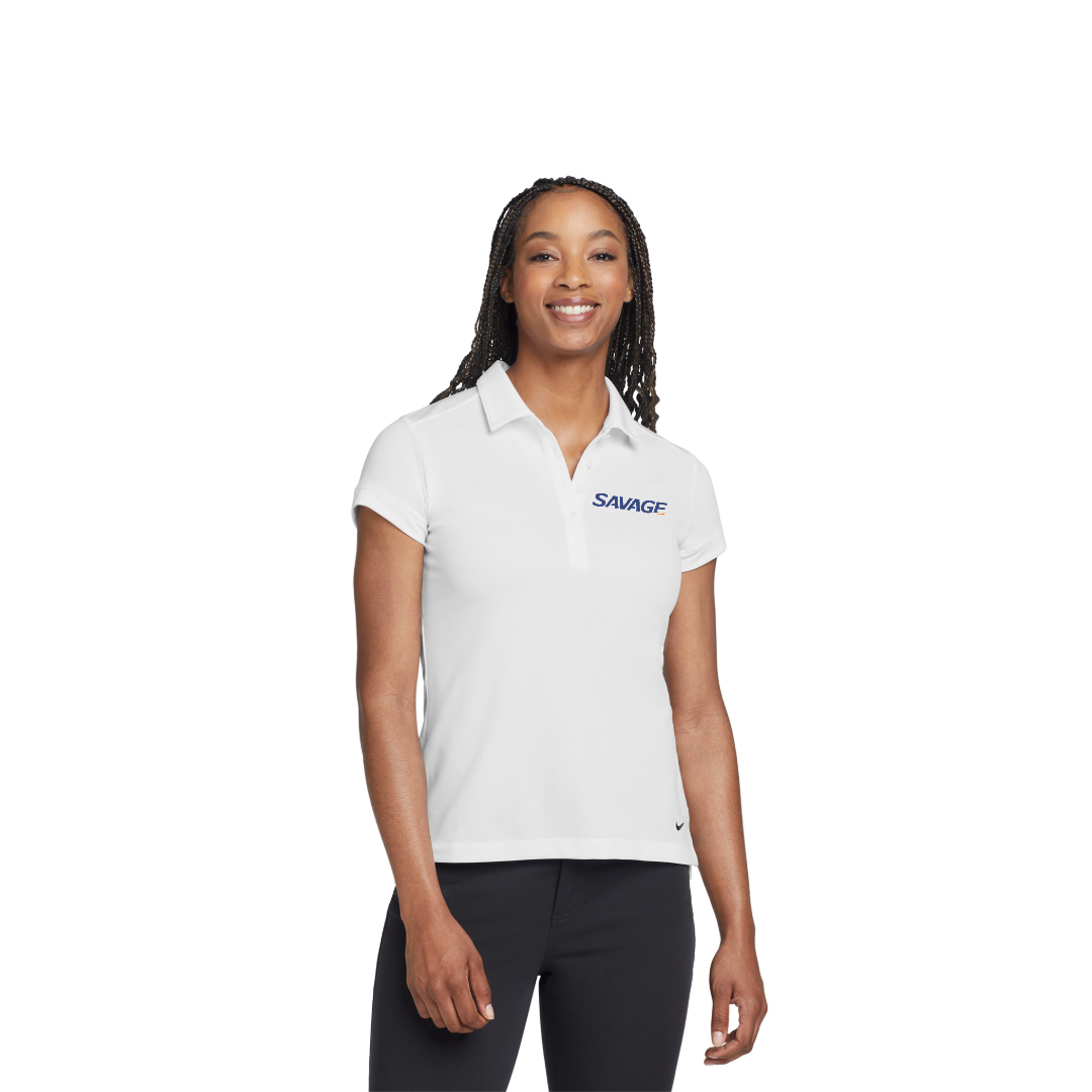 Nike Women's Dri-FIT Solid Icon Pique Modern Fit Polo