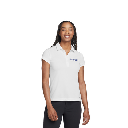 Nike Women's Dri-FIT Solid Icon Pique Modern Fit Polo