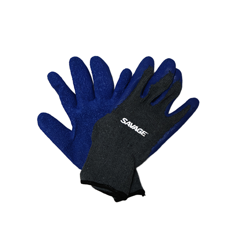 M-Safe Rubber-Coated Gloves, 12 Pairs - Savage